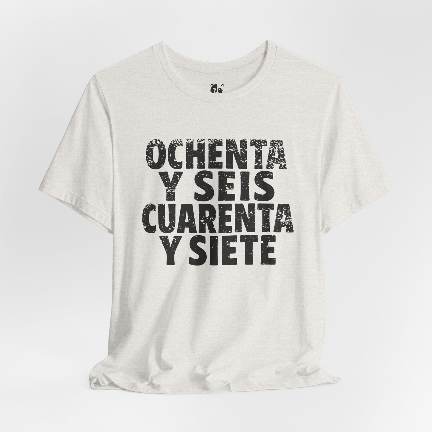 8647 (Español) Jersey Tee - Onyx Design