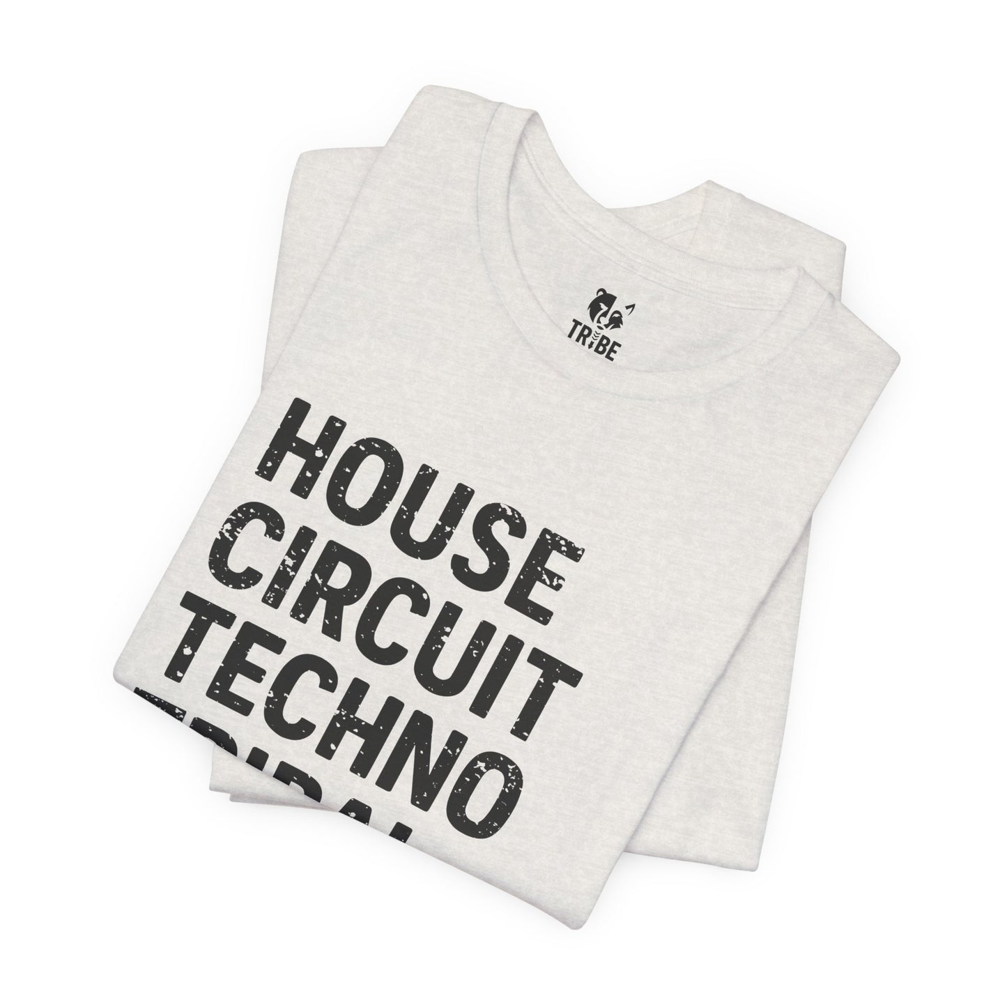 DANCE MUSIC TRIBALIST Jersey Tee - Onyx Design