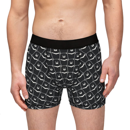 BEAR STARE Men's Boxer Briefs - Onyx