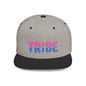 TRIBE Logo Flat Bill Snapback — Bisexual Pride Design