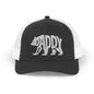 DADDY BEAR Snapback Trucker Cap - Bone Silhouette Design