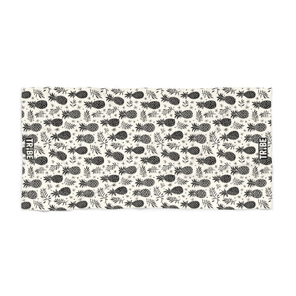 PINEAPPLE SPLASH Beach Towel - Bone