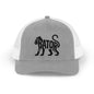 MONKEY BATOR Snapback Trucker Cap - Onyx Silhouette Design