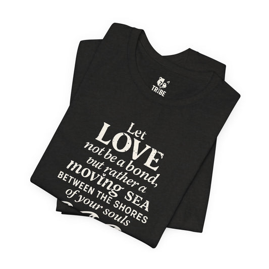 BETWEEN THE SHORES Jersey Tee - Bone Design