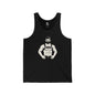 LUKA Jersey Tank - Bone Silhouette Design