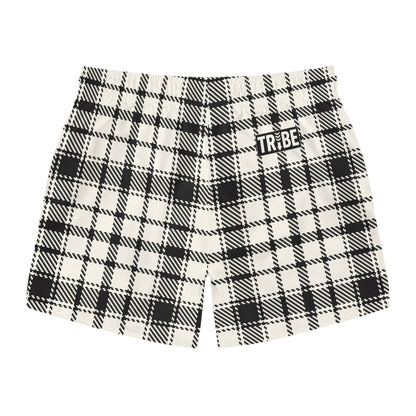 TARTAN Imprinted 5-6" Inseam Swim Trunks - Bone