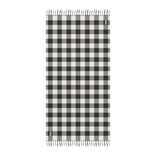 PLAID Sarong - Onyx & Bone