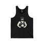 DOMINIC Jersey Tank - Bone Silhouette Design
