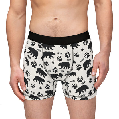 BEAR TRIBE Men's Boxer Briefs - Bone