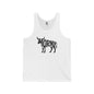 HORNY BULL Jersey Tank - Onyx Silhouette Design