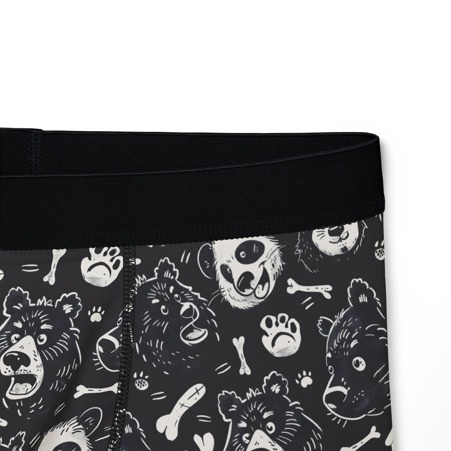 BEAR BONES Men's Boxer Briefs - Onyx