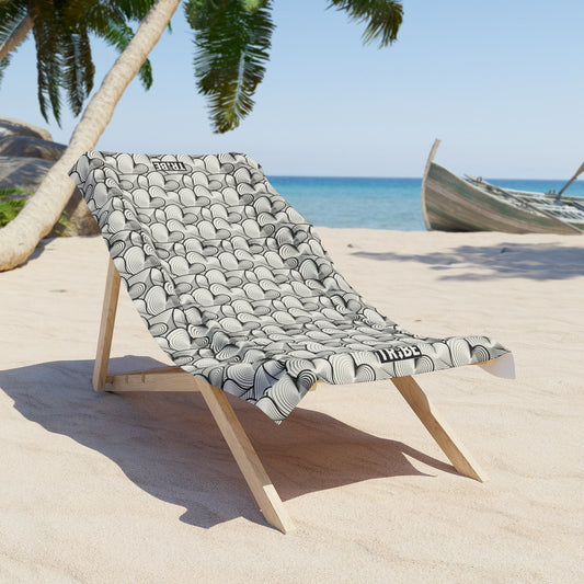 HEART-ON Beach Towel - Bone