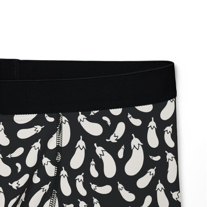 AUBERGINE Men's Boxer Briefs - Onyx