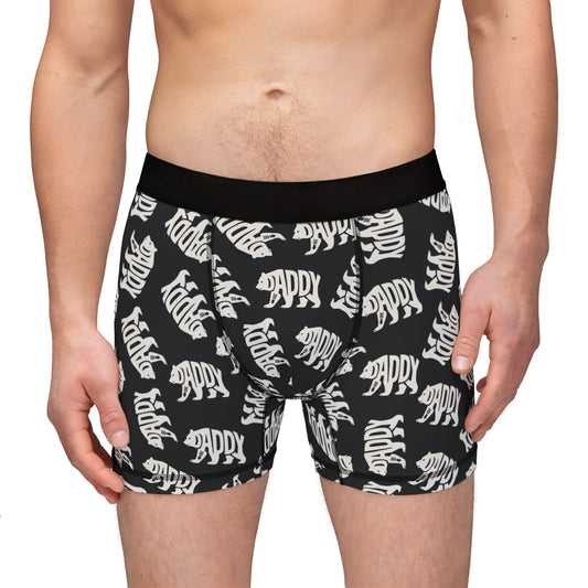 DADDY BEAR Men's Boxer Briefs - Onyx