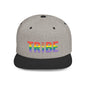 TRIBE Logo Flat Bill Snapback — 1979 Baker Rainbow Design