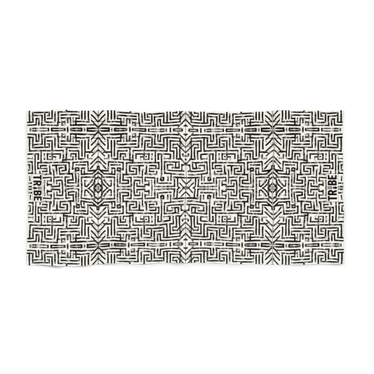 LABYRINTH Beach Towel - Bone