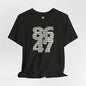 8647 Jersey Tee - Bone Design
