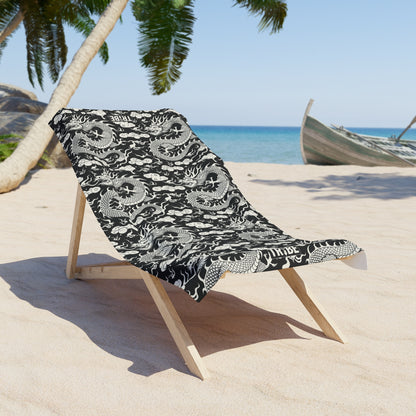 QIULONG Beach Towel - Onyx