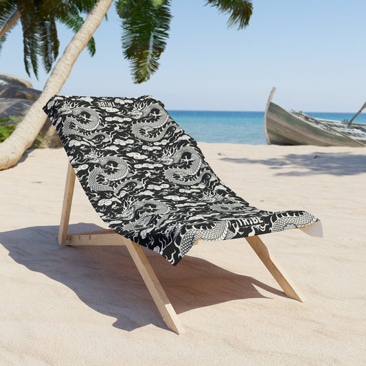 QIULONG Beach Towel - Onyx