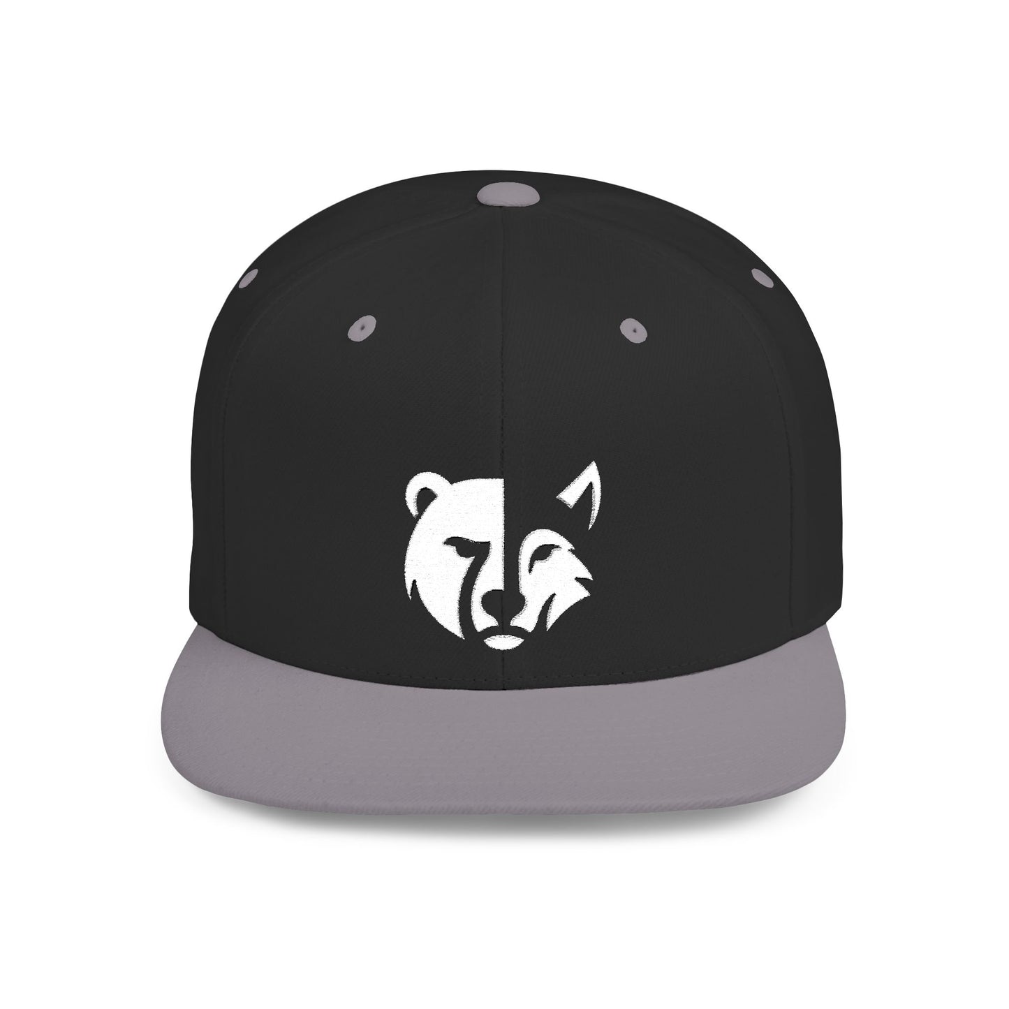 TRIBE Icon Flat Bill Snapback — Bone Design