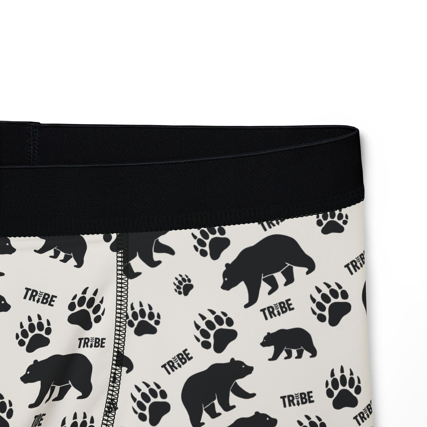 BEAR TRIBE Men's Boxer Briefs - Bone