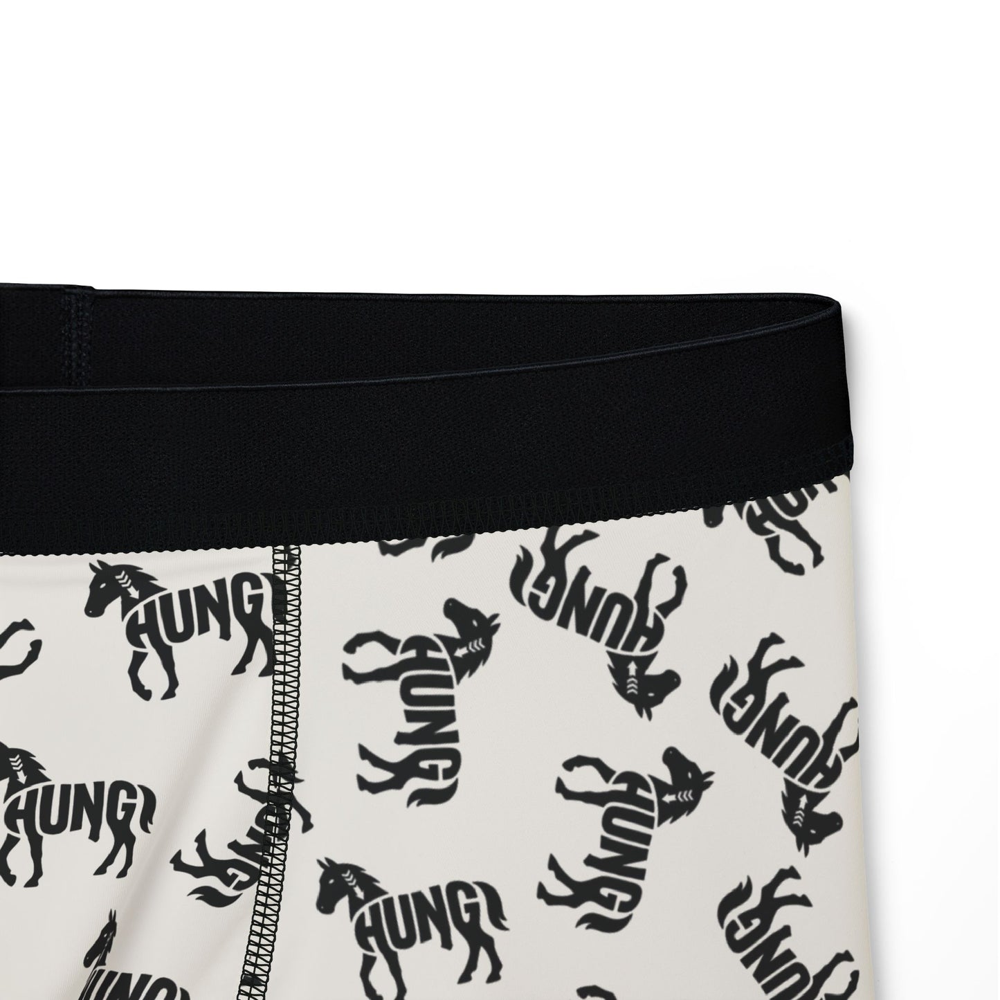 HUNG HORSE Men's Boxer Briefs - Bone
