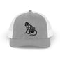 FERAL MONKEY Snapback Trucker Cap - Onyx Silhouette Design