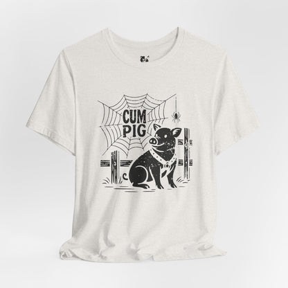 CUM PIG Jersey Tee - Onyx Design