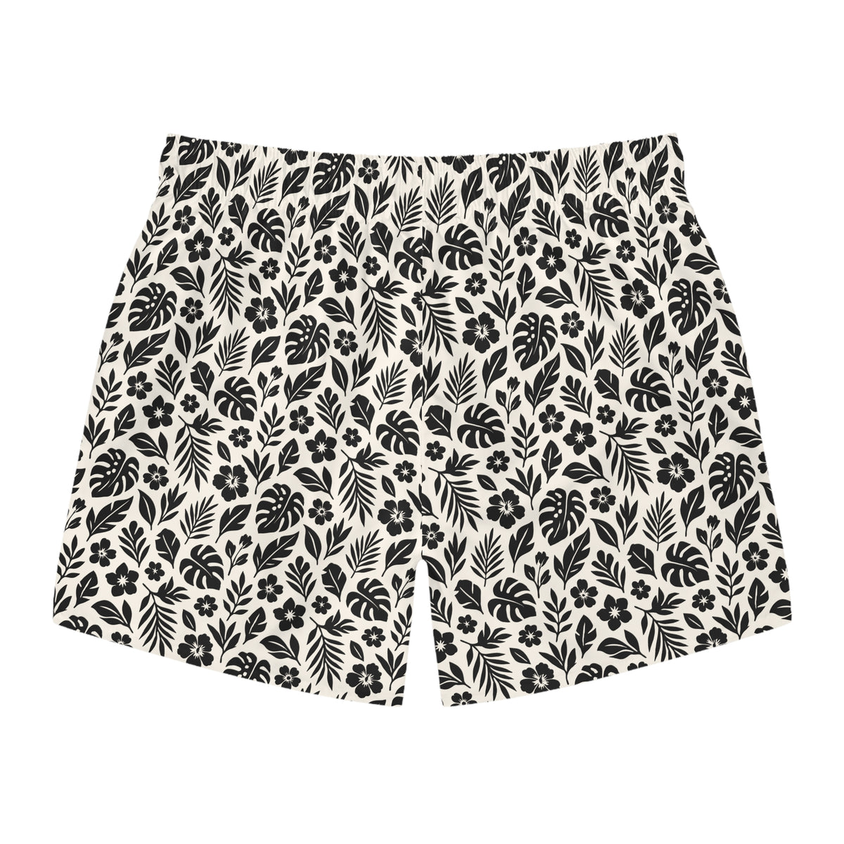 PARADISE Imprinted 5-6" Inseam Swim Trunks - Bone