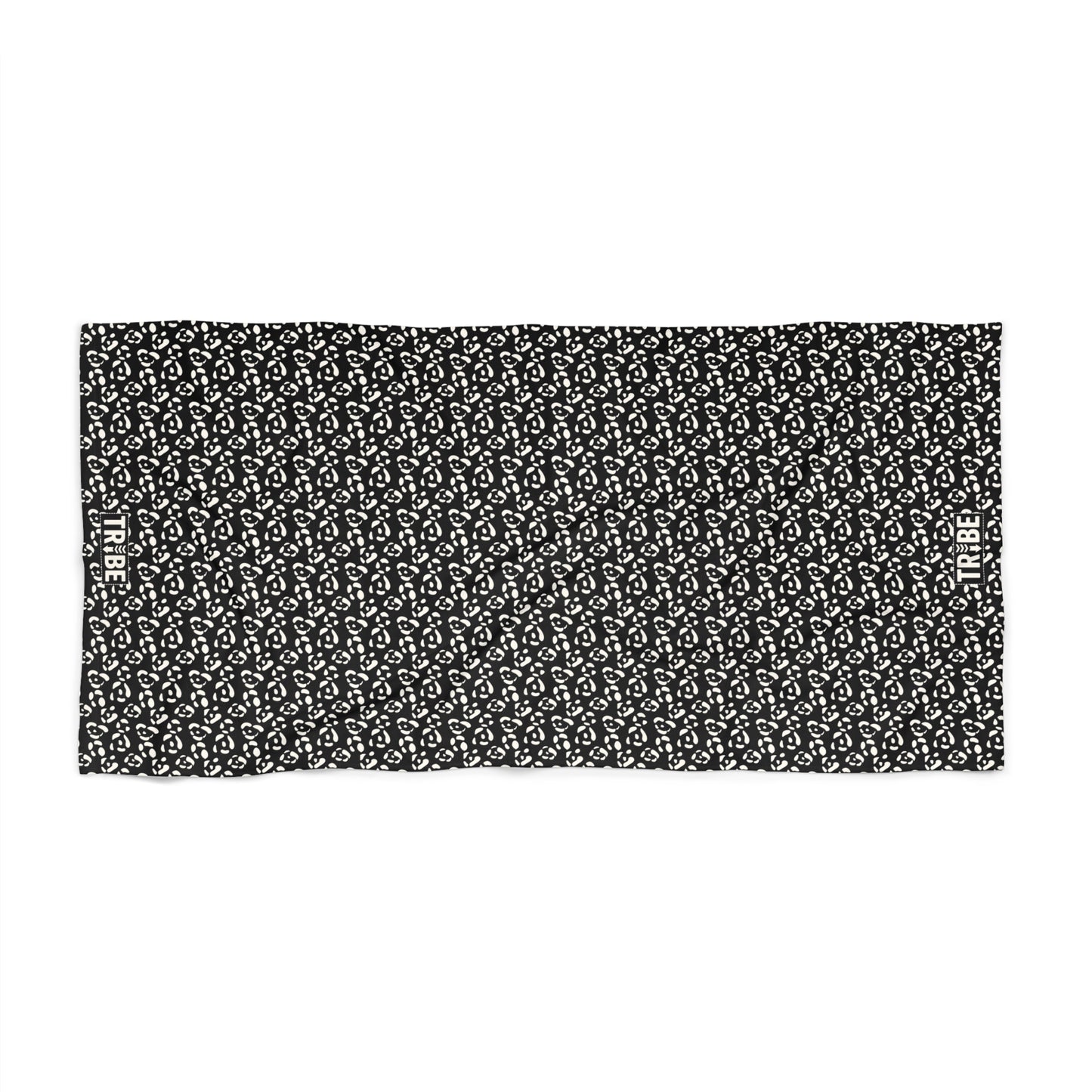 LEOPARD Beach Towel - Onyx