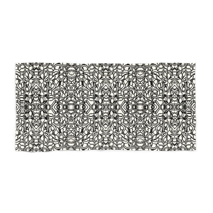 SCRIBBLES Beach Towel - Bone