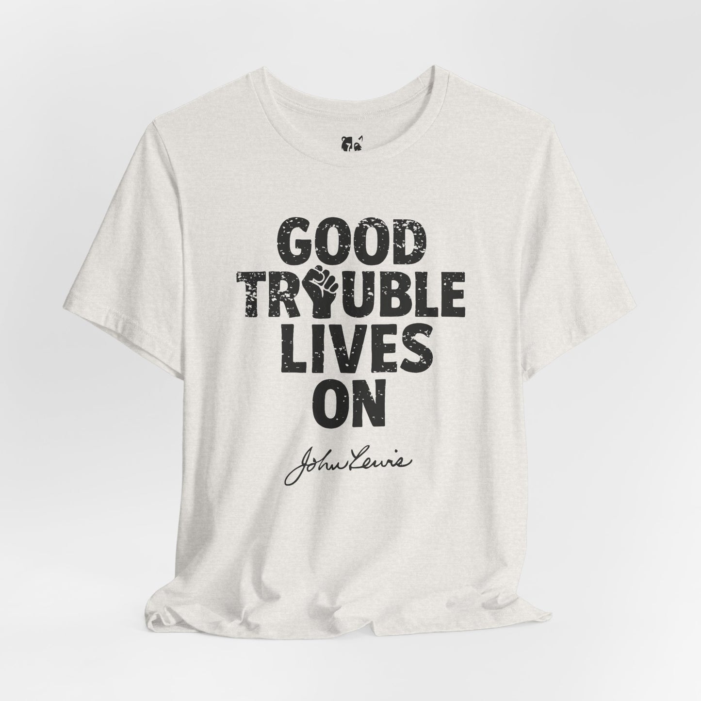 GOOD TROUBLE Jersey Tee - Onyx Design