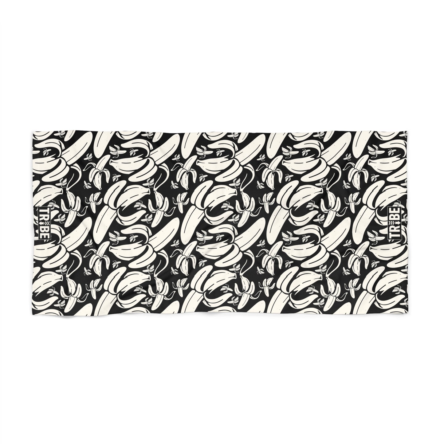 SHIT IS BANANAS Beach Towel - Onyx