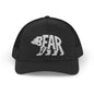BEAR Snapback Trucker Cap - Bone Silhouette Design