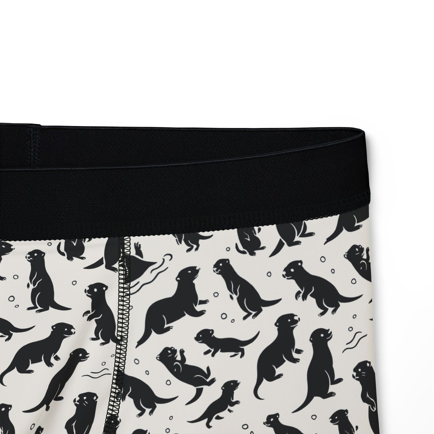 OTTERLY ADORABLE Men's Boxer Briefs - Bone