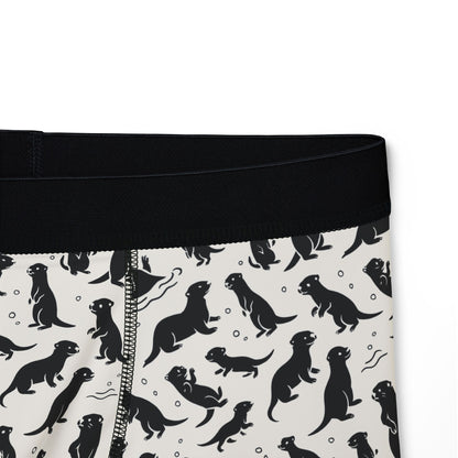 OTTERLY ADORABLE Men's Boxer Briefs - Bone