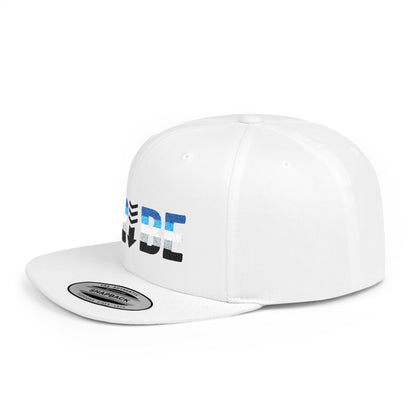 TRIBE Logo Flat Bill Snapback — Otter Pride Design