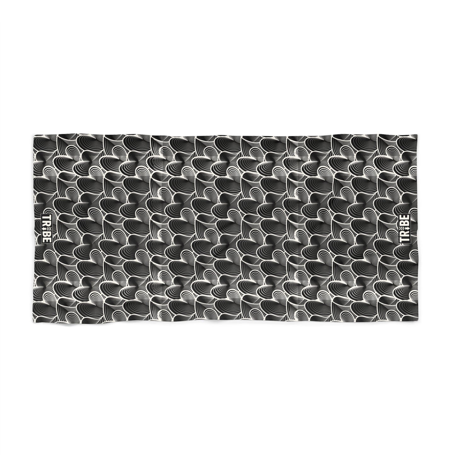 HEART-ON Beach Towel - Onyx