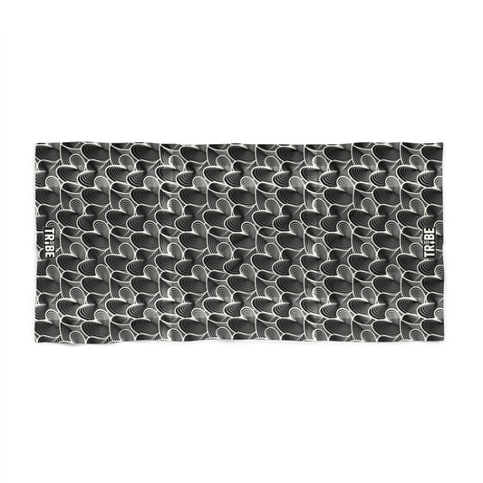 HEART-ON Beach Towel - Onyx