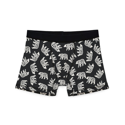 BEAR CHASER Men's Boxer Briefs - Onyx