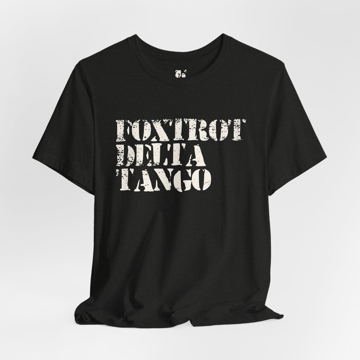FOXTROT DELTA TANGO Jersey Tee - Bone Design