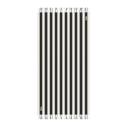 STRIPED Sarong - Onyx & Bone