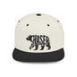 BEAR CHASER Flat Bill Snapback — Onyx Silhouette Design