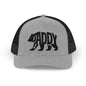DADDY BEAR Snapback Trucker Cap - Onyx Silhouette Design