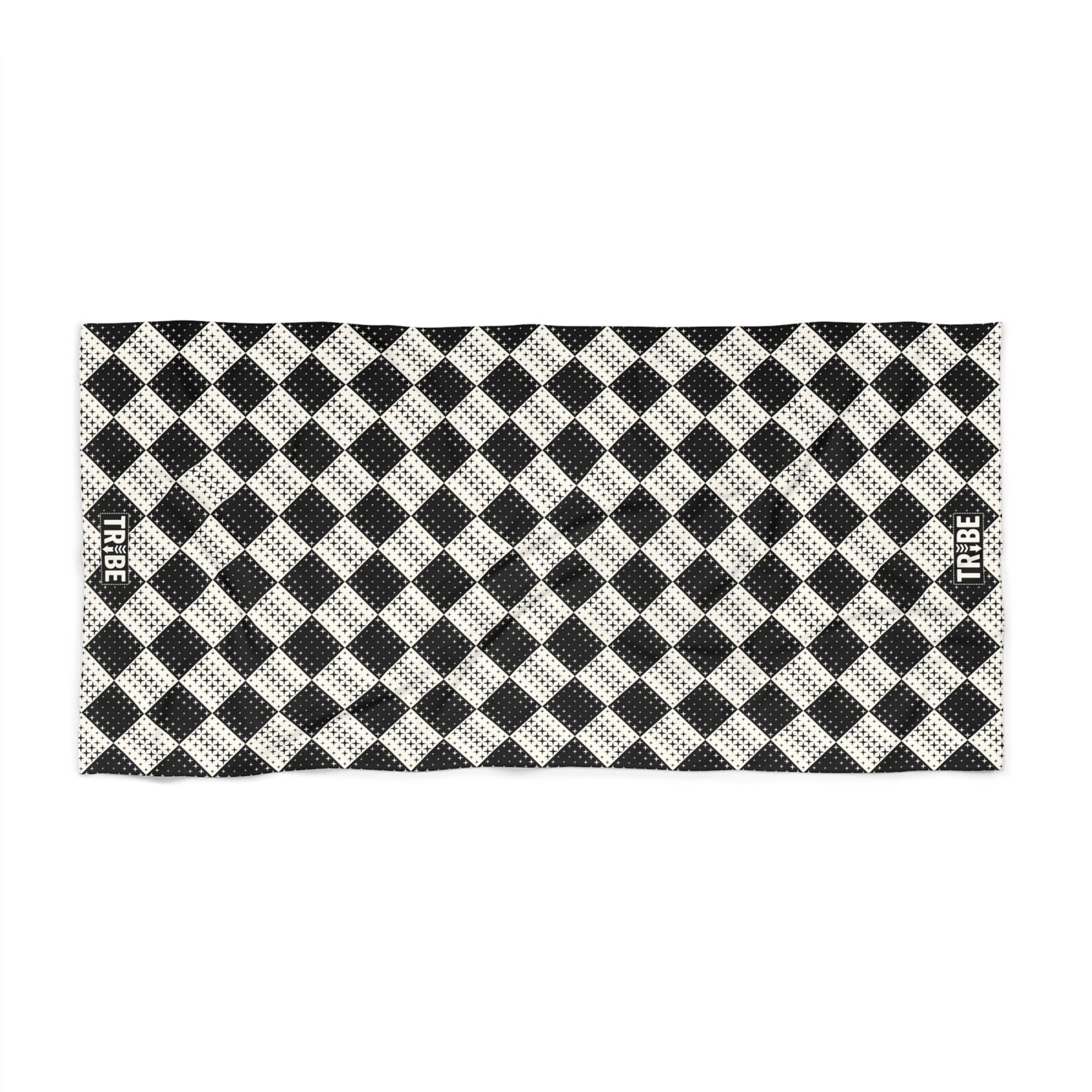 CHECKMATE Beach Towel - Onyx & Bone