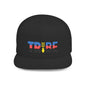 TRIBE Logo Flat Bill Snapback — Polyamory Pride Design