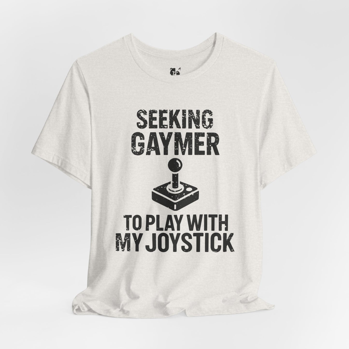 SEEKING GAYMER Jersey Tee - Onyx Design