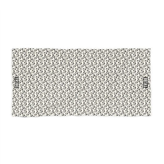 LEOPARD Beach Towel - Bone