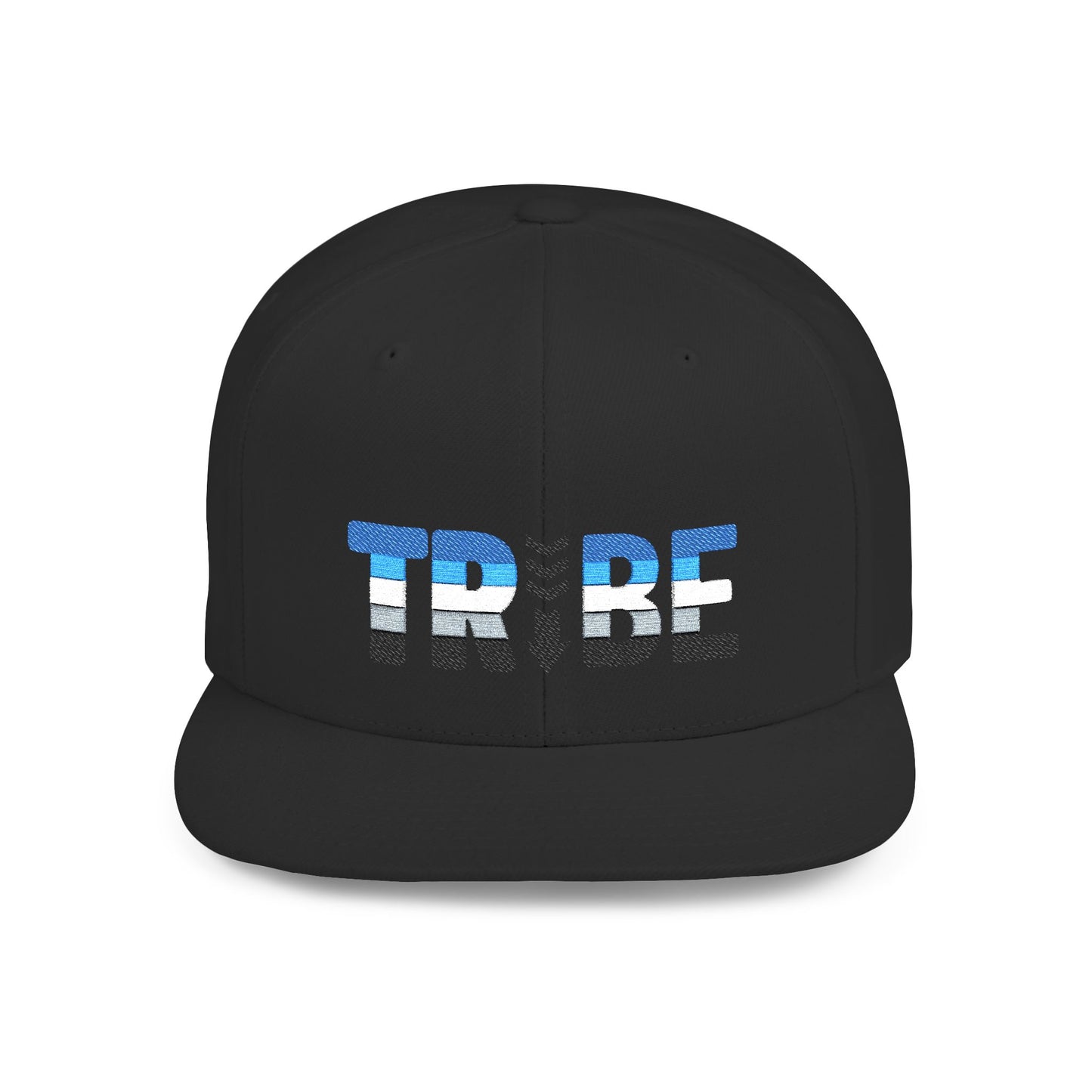 TRIBE Logo Flat Bill Snapback — Otter Pride Design