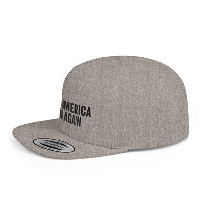 MARA Flat Bill Snapback — Onyx Design